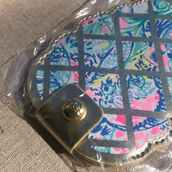 NWT Lilly Pulitzer Pineapple Luggage Tag - Picture 5 of 7